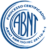 Imagem do selo escrito: Processo Certificado ABNT NBR ISO/IEC 29110-4-1